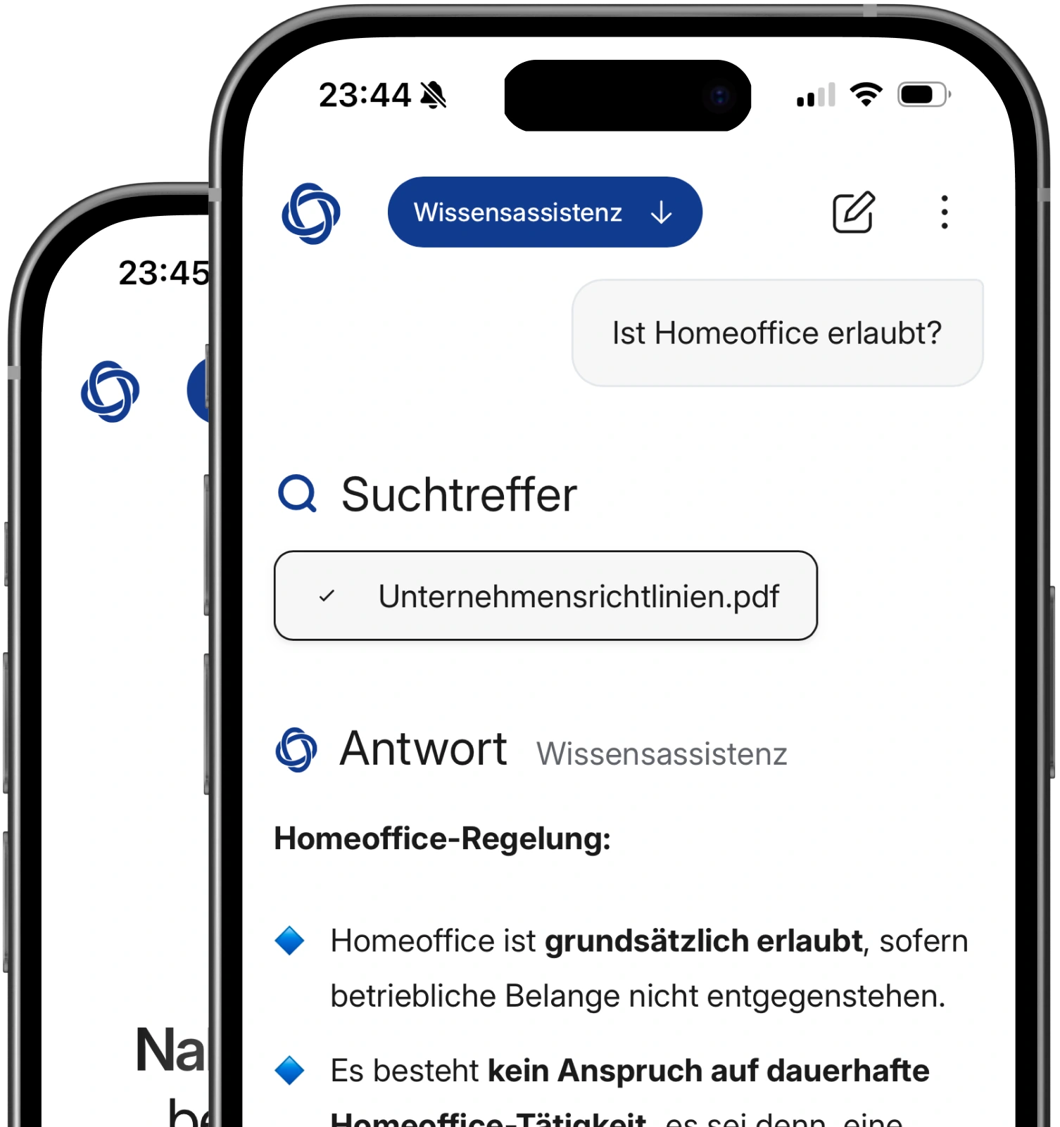 Naluvio auf einem Smartphone im Browser